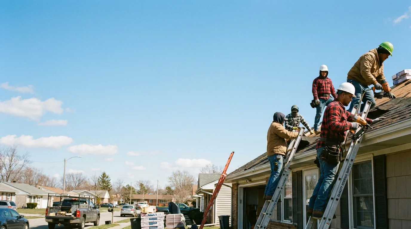 Roofing in Spiceland, IN near me